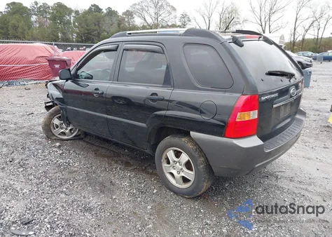 2007 Kia Sportage Lx from USA, damaged, VIN KNDJF724077417745
